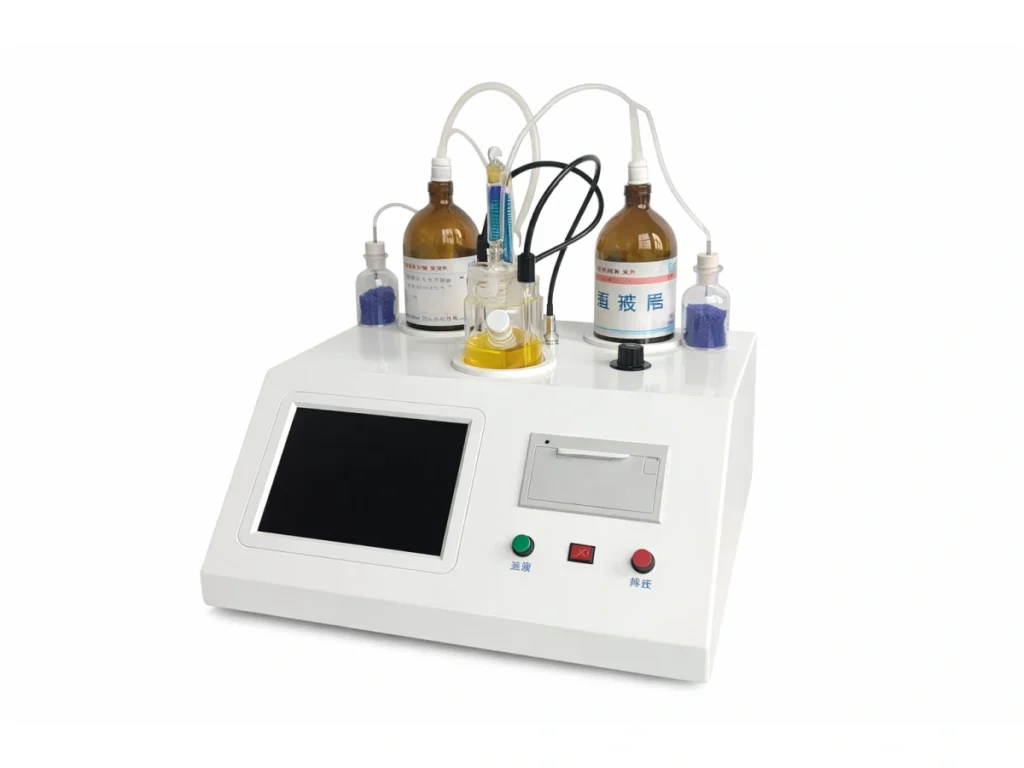 Testers for testing moisture content in insulating oils