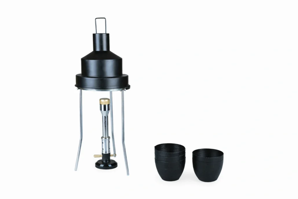 conradson carbon residue apparatus