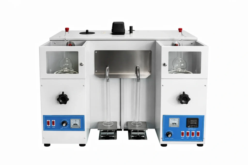 distillation range tester